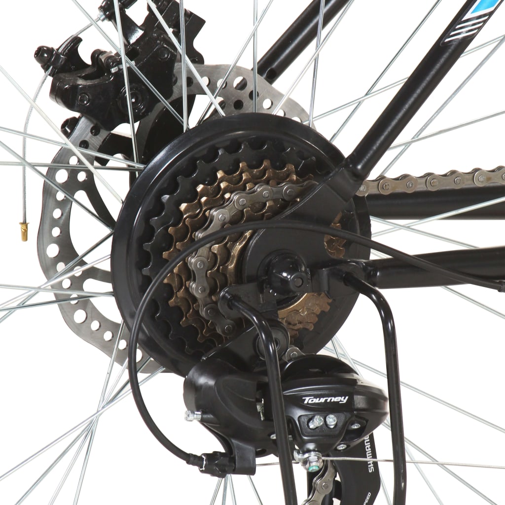 Mountain Bike 21 Speed 29 inch Wheel 48 cm Frame Black