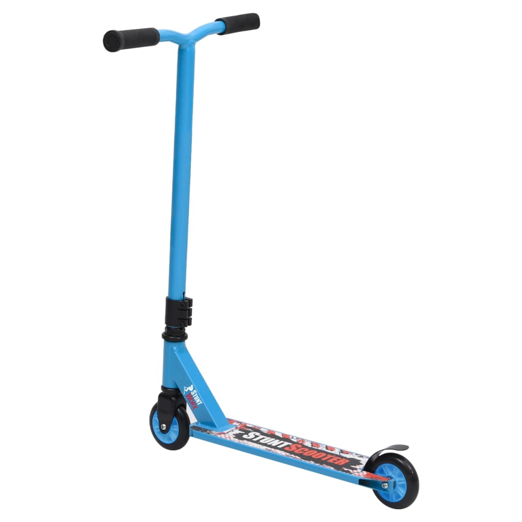 Stunt Scooter mit Aluminium-Lenker Blau