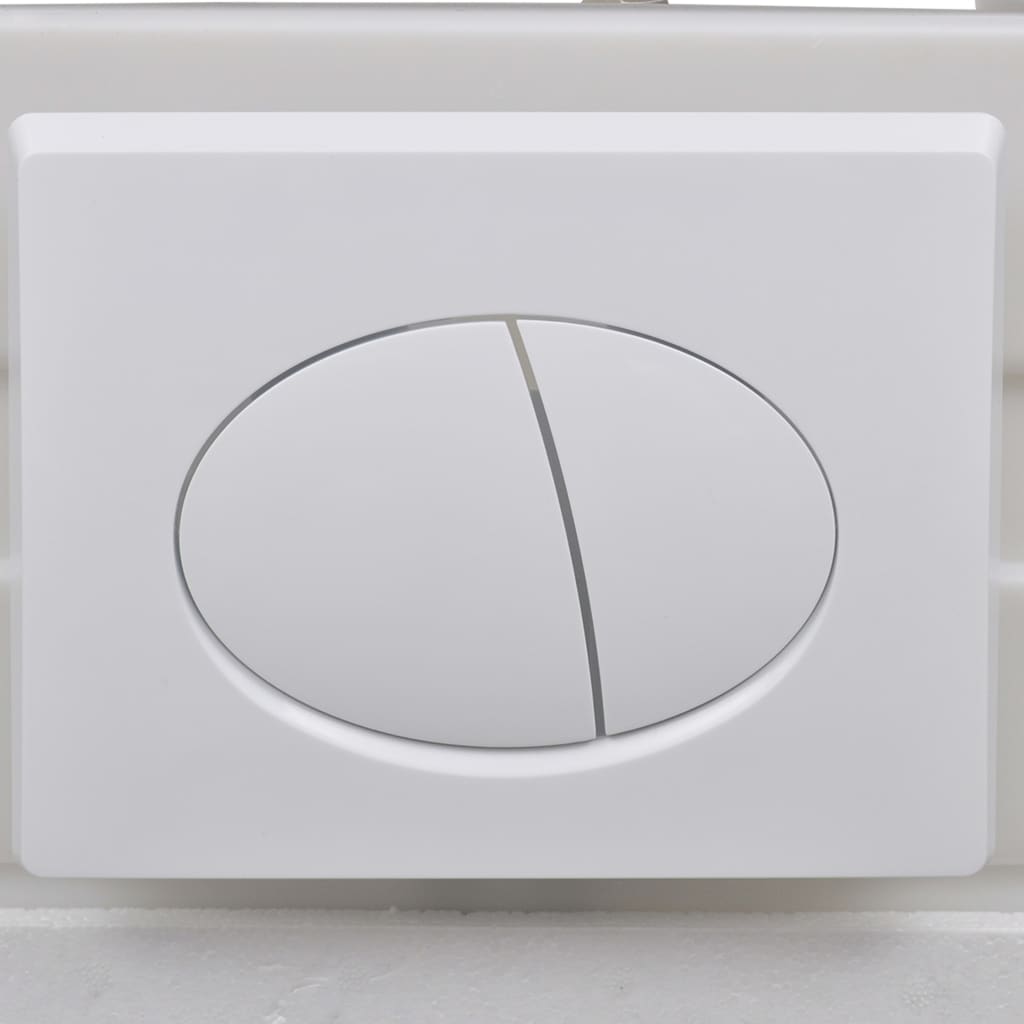 Wand-WC ohne Spülrand mit Einbau-Spülkasten Keramik Weiss