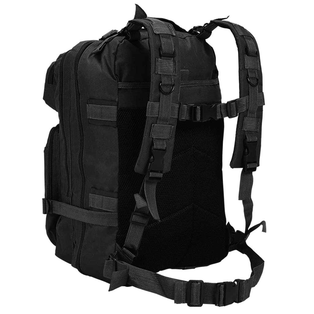 Army-Style Backpack 50 L Black