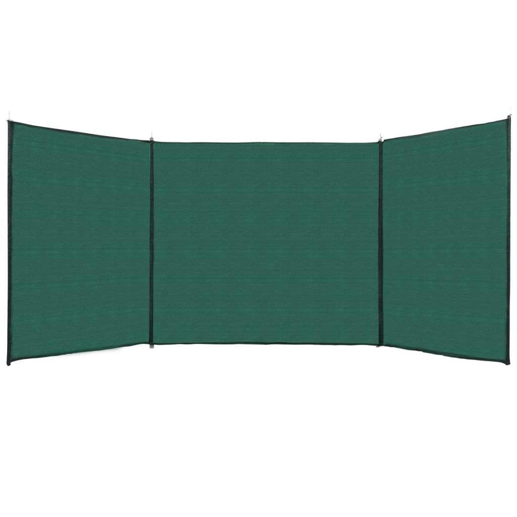Brise-vue de clôture PEHD 150 x 600 cm Vert
