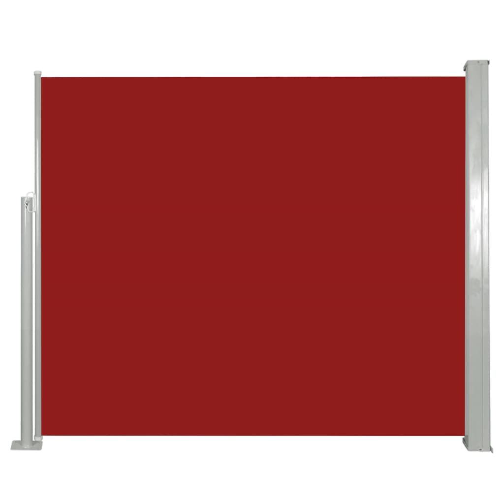 Ausziehbare Seitenmarkise 120x300 cm Rot