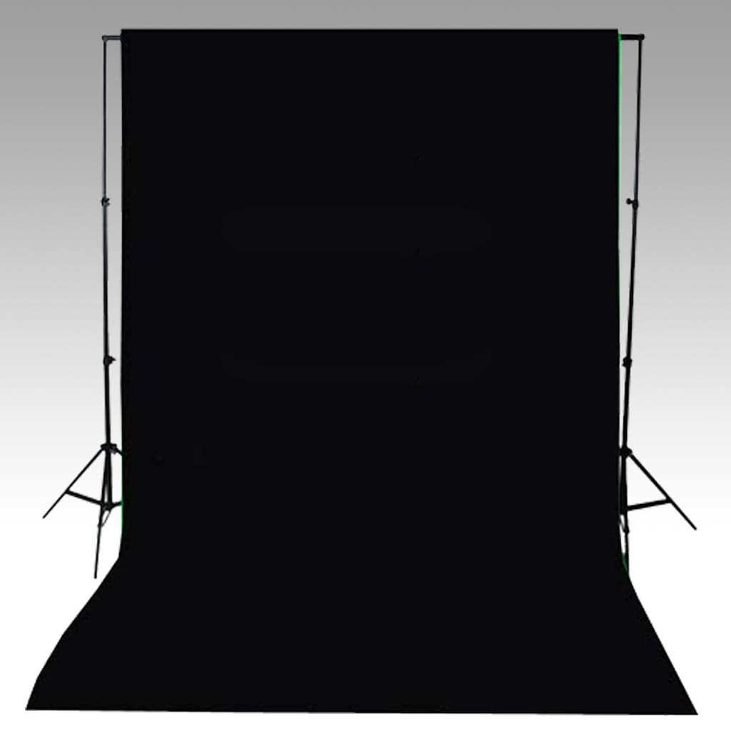 Backdrop Cotton Black 600x300 cm