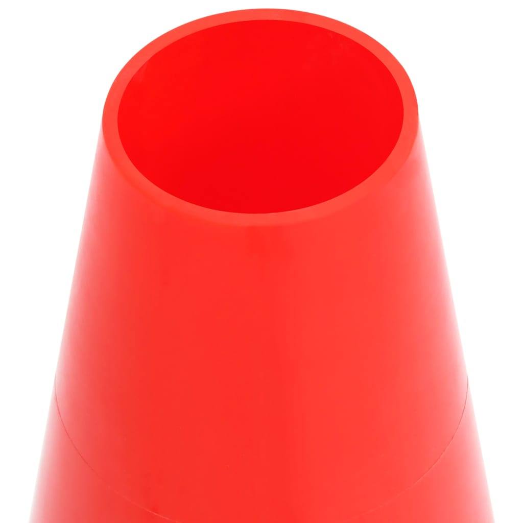 Reflective Traffic Cones 20 pcs Red and White 50 cm