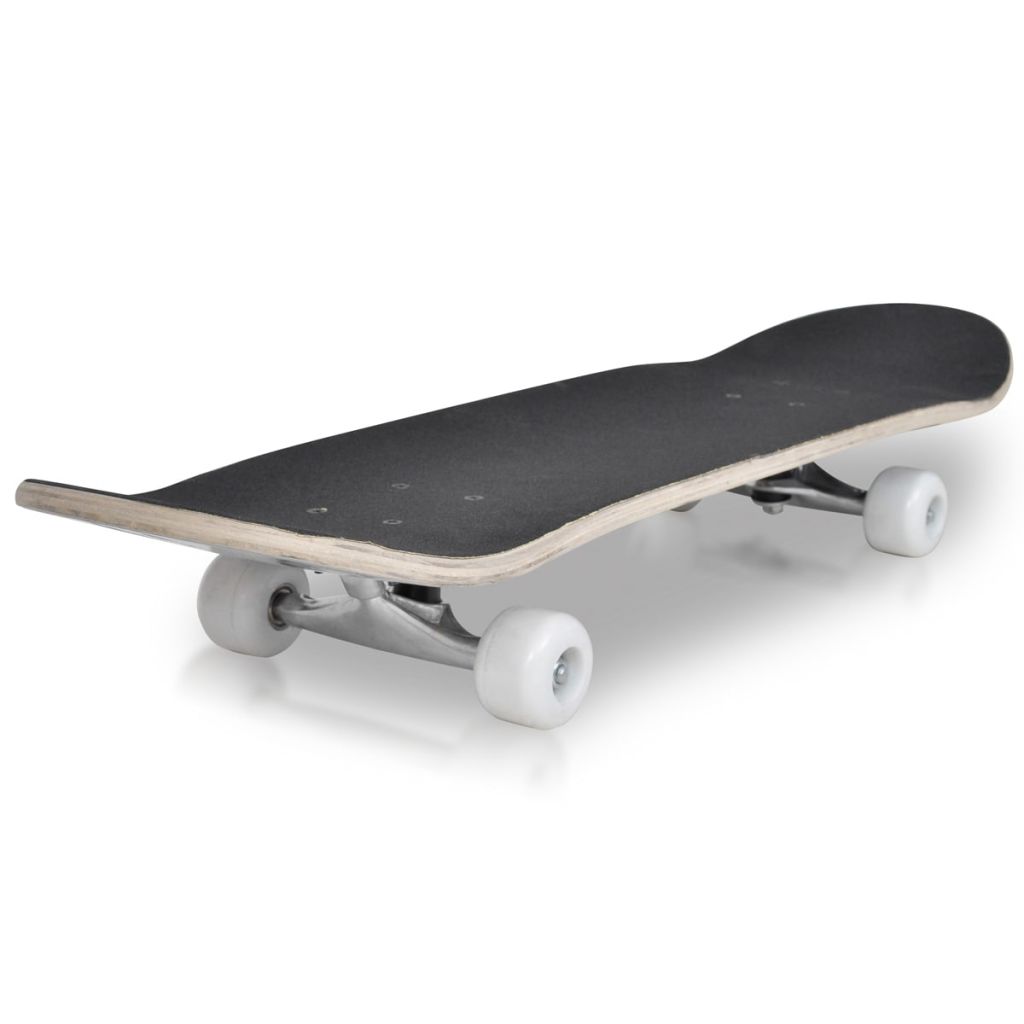 Oval Shape Skateboard 9 Ply Maple Spider Design 8"