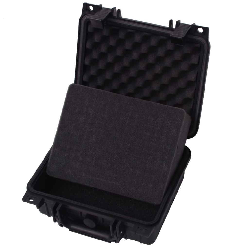Boîte de protection pour équipement 27 x 24,6 x 12,4 cm noir