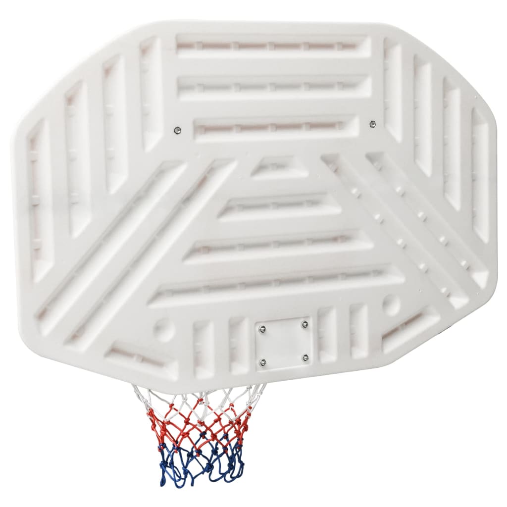Basketballkorb Weiss 109x71x3 cm Polyethylen