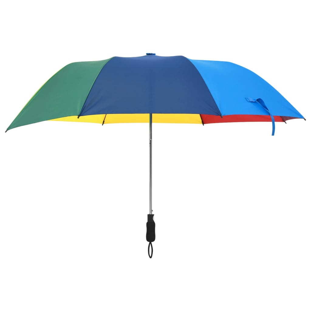 Parapluie pliable automatique Multicolore 124 cm