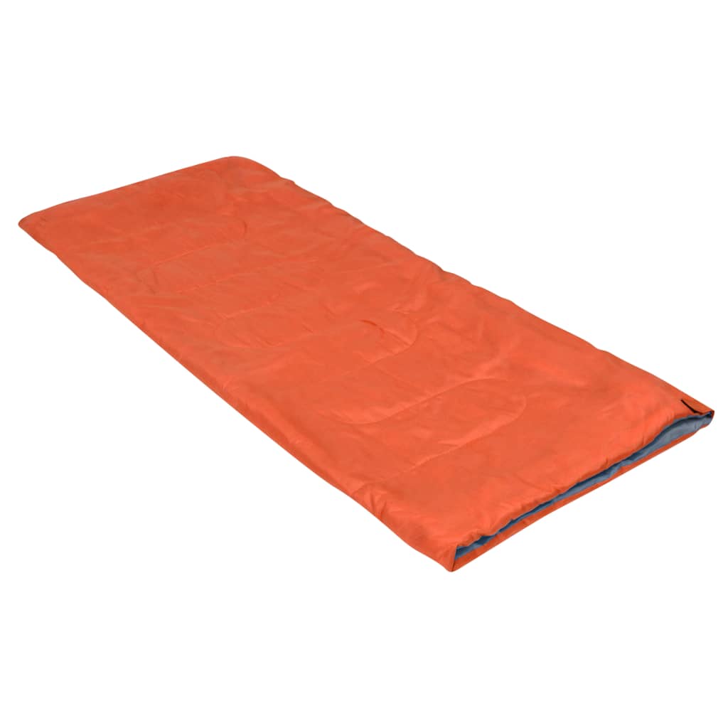 Leichter Umschlag-Schlafsack für Kinder Orange 670g 15°C