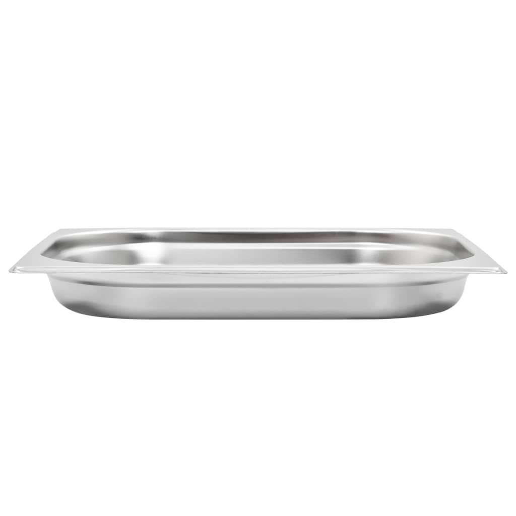 Gastronorm Containers 8 pcs GN 1/2 40 mm Stainless Steel