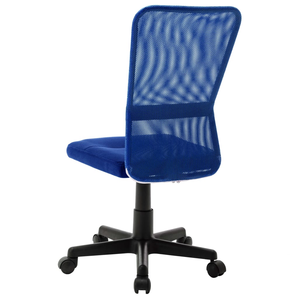 Office Chair Blue 44x52x100 cm Mesh Fabric