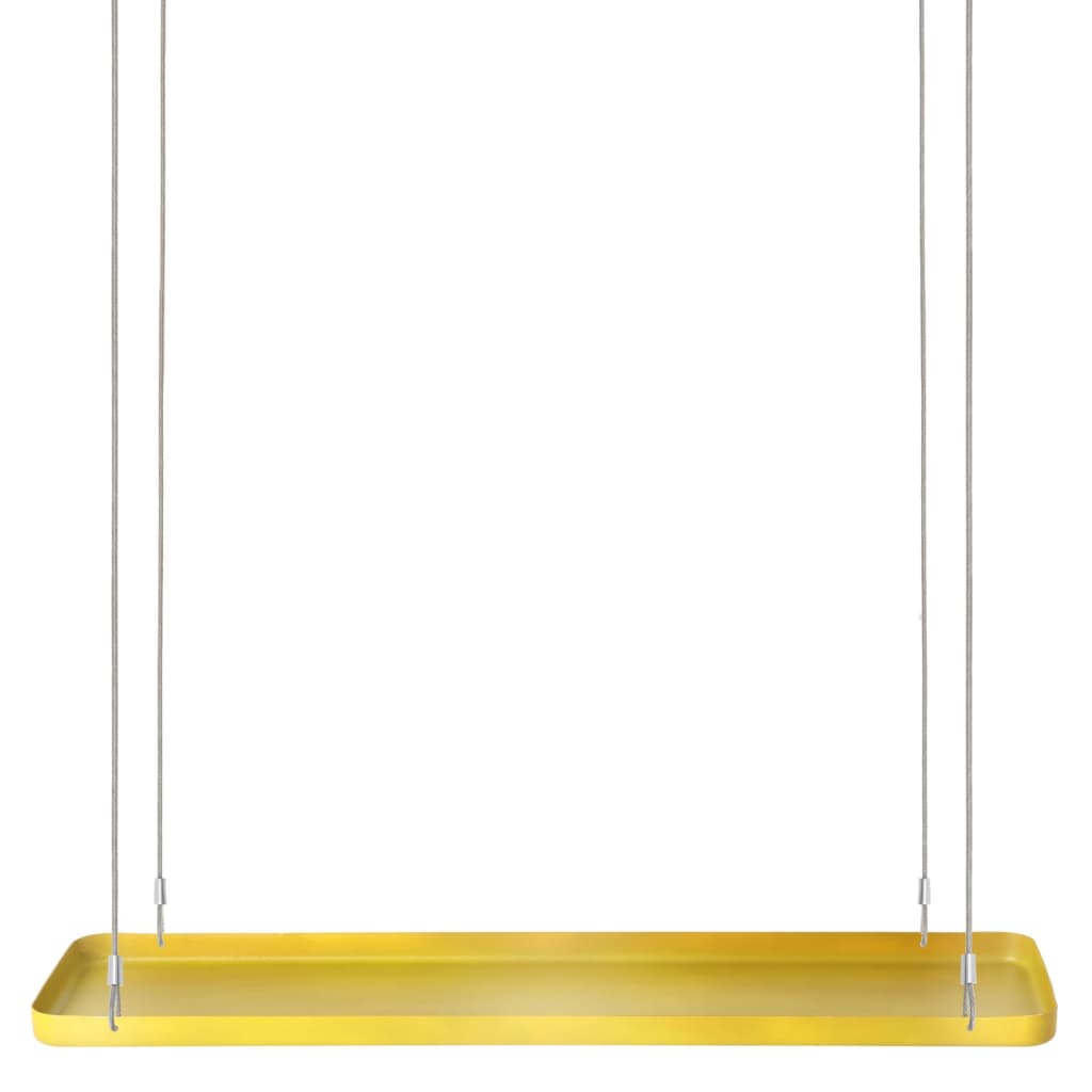 Esschert Design Hanging Plant Tray Rectangular Gold L