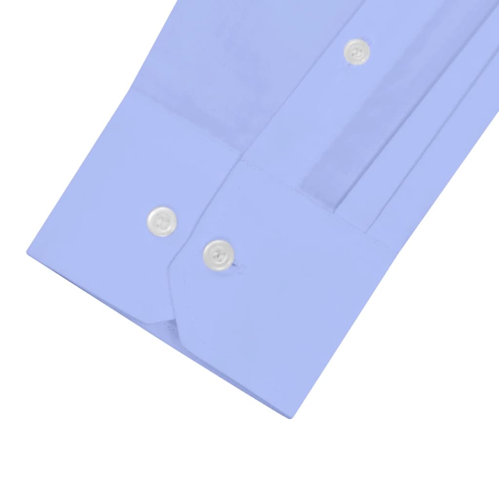 Men's Business Shirt Size L Light Blue