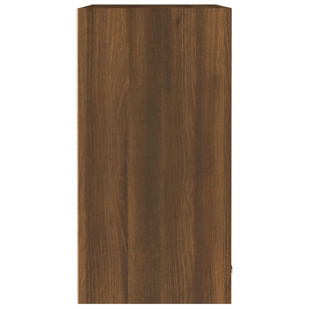 Hanging Cabinet Brown Oak Engineered Wood
