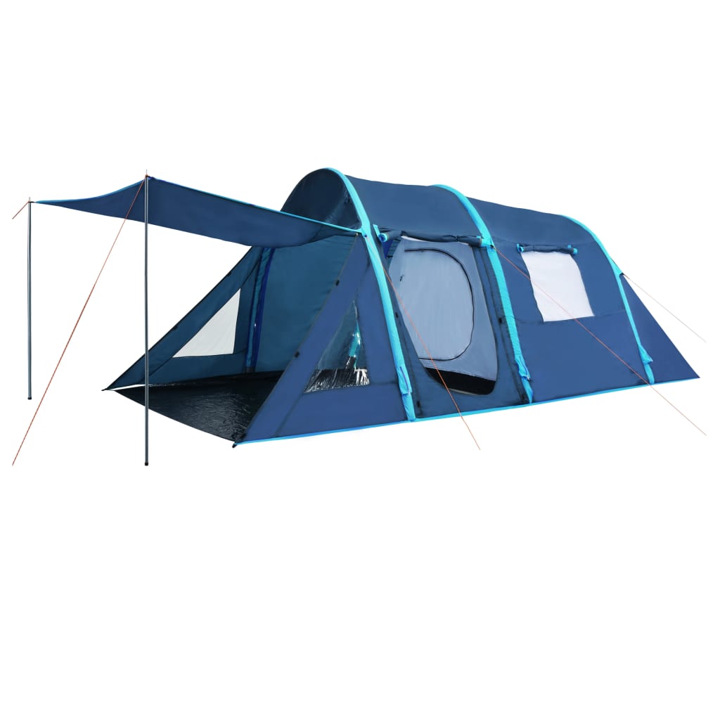 Tente de camping avec poutres gonflables 500x220x180 cm Bleu