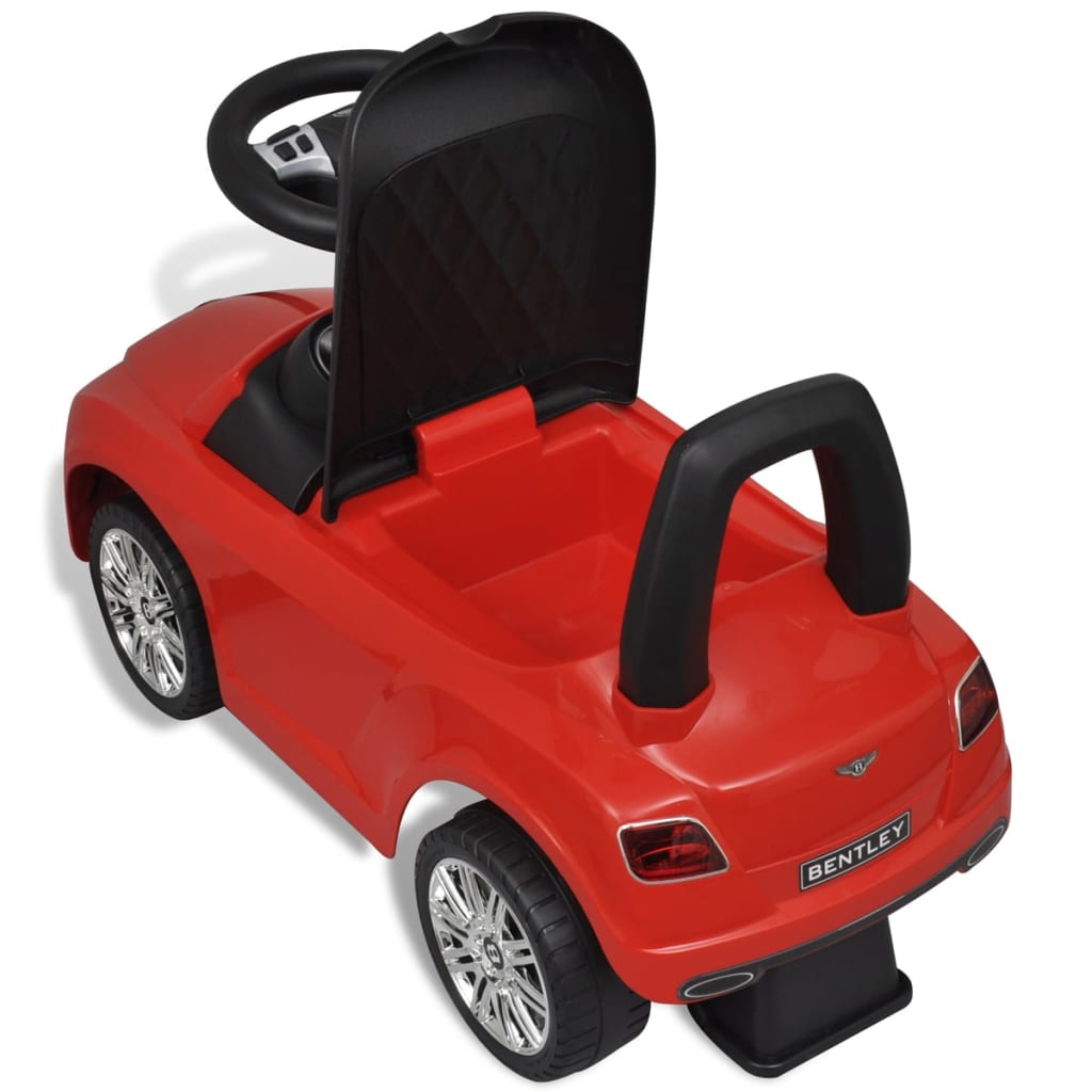 Bentley Foot-Powered Kids Car Red