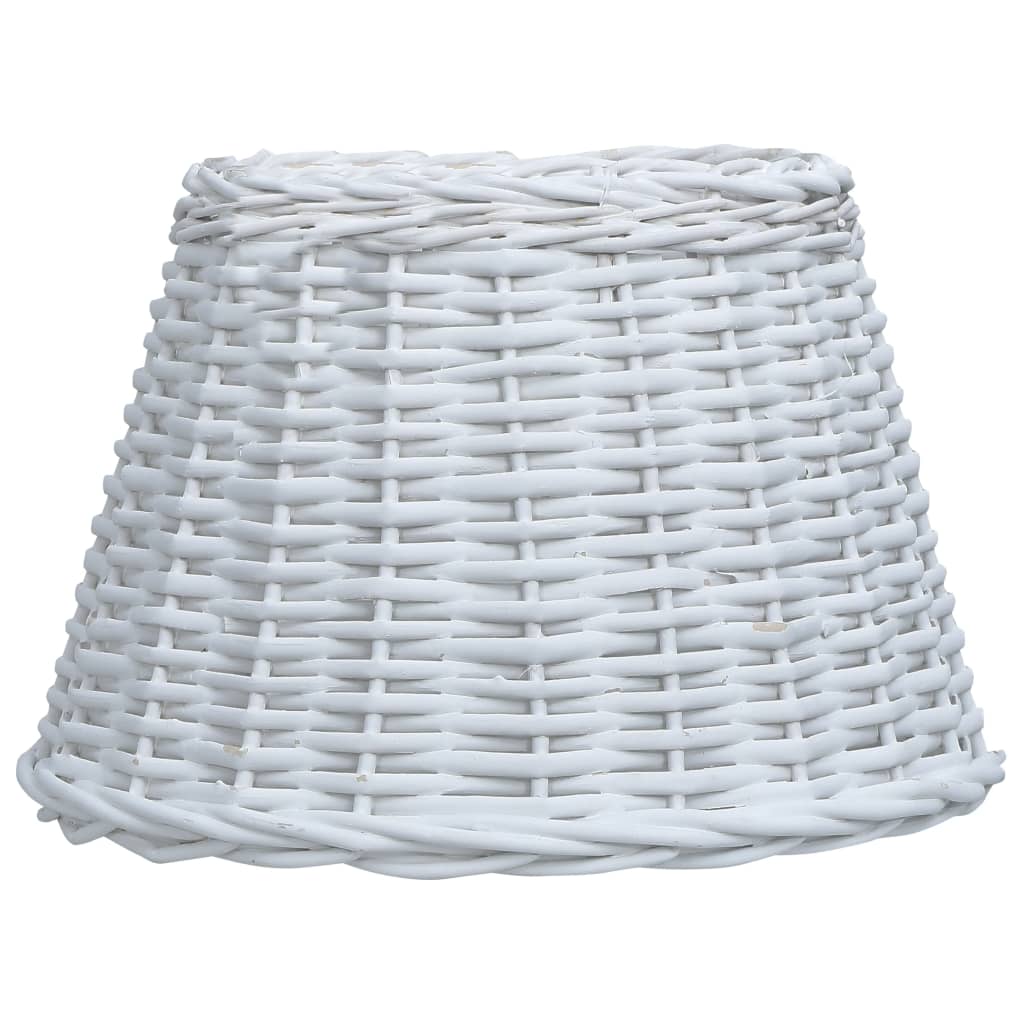 Lamp Shade Wicker 50x30 cm White