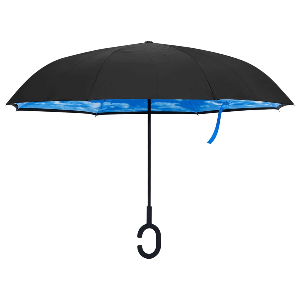Umbrella C-handle Black 108 cm