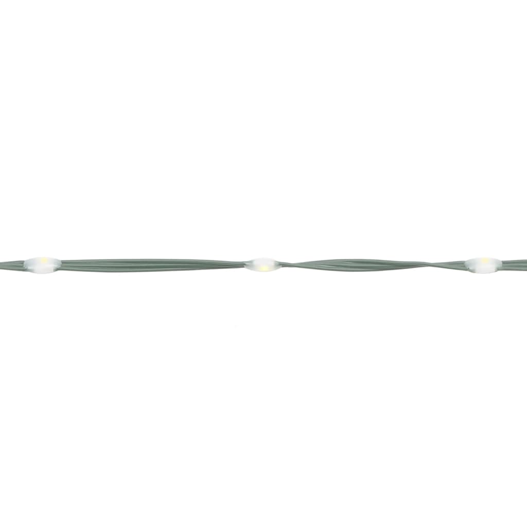 LED-Weihnachtsbaum für Fahnenmast Warmweiss 310 LEDs 300 cm