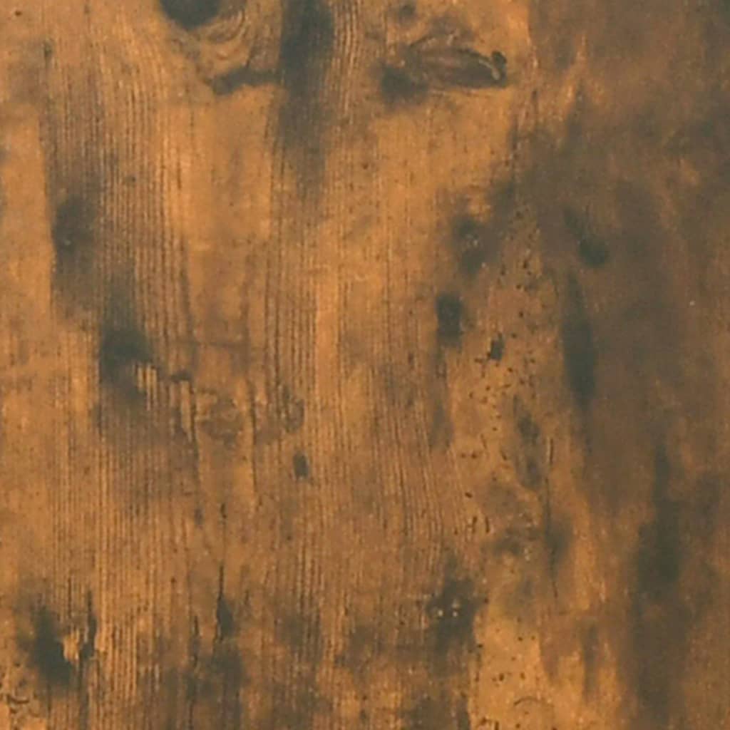 3 Piece Sideboard Set Smoked Oak Engineered Wood