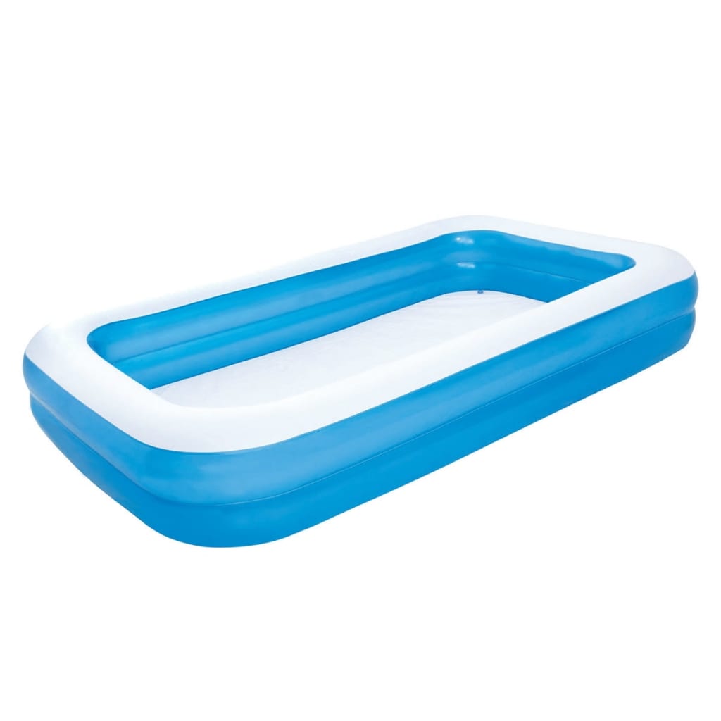 Bestway Aufblasbarer Pool blau/weiss 305 x 183 x 46 cm 54009