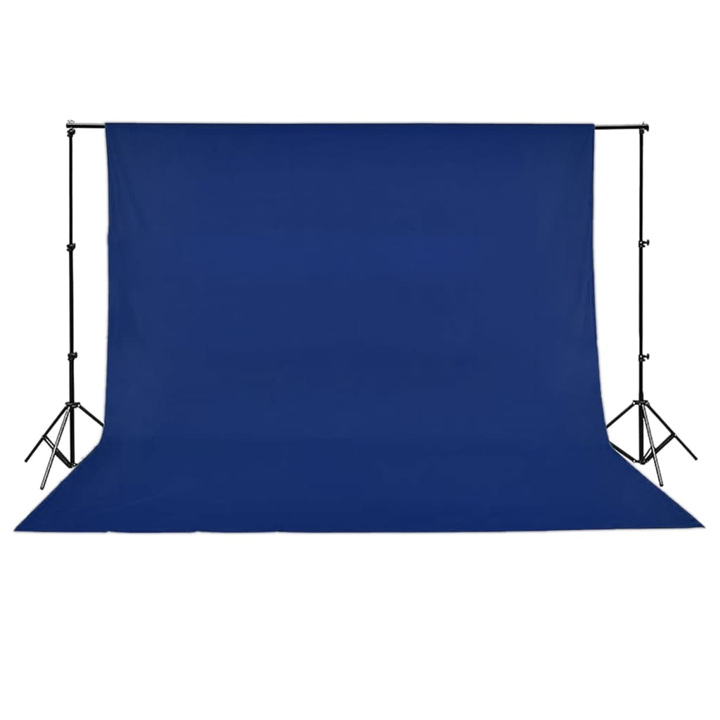 Hintergrund Baumwolle Blau 500x300 cm Chroma-Key