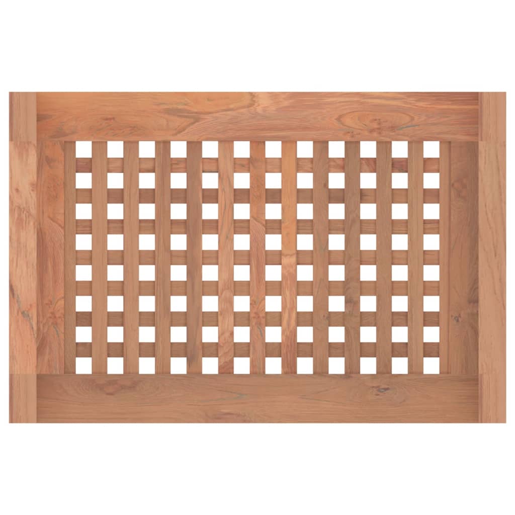 Table d'appoint de salle de bain 45x30x45cm bois de teck solide