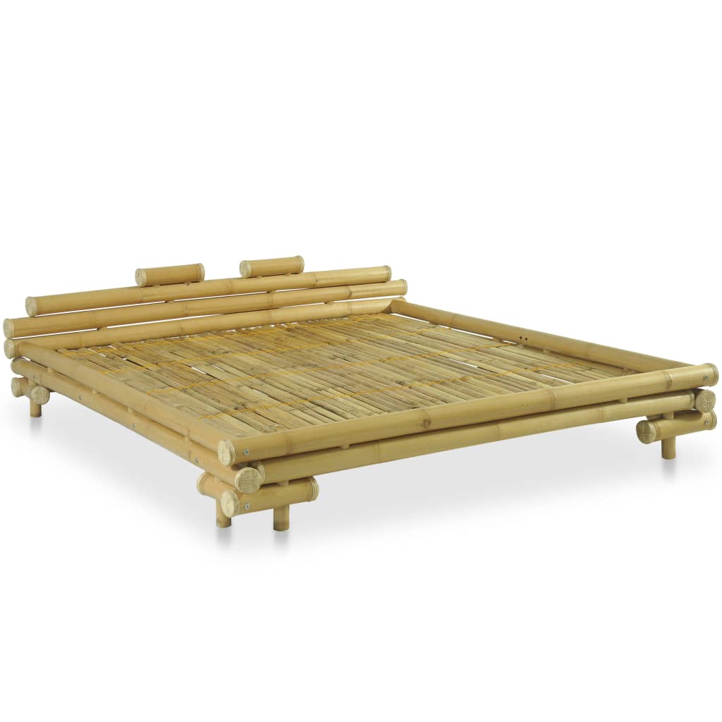 Bed Frame Bamboo 180x200 cm 6FT Super King