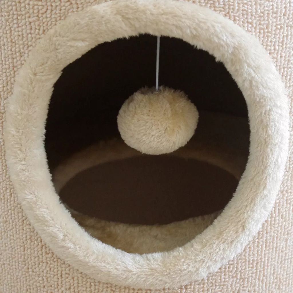 Beige Cathouse/Scratching Post 100 cm