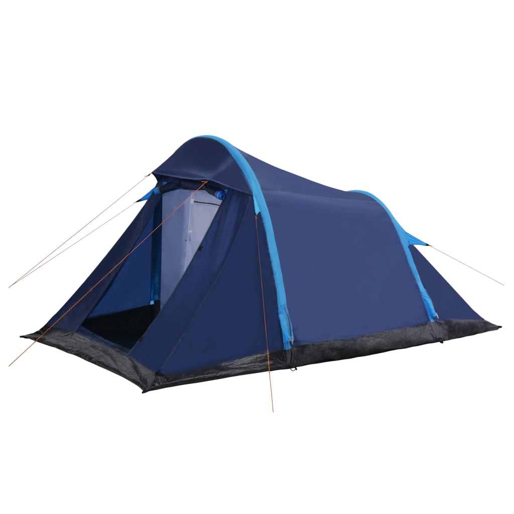 Campingzelt mit Aufblasbaren Stangen 320×170×150/110 cm Blau