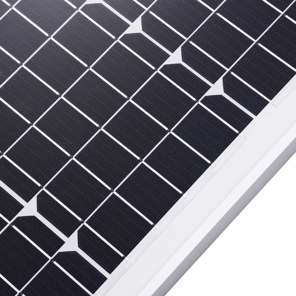 Solar Panel 40 W Monocrystalline Aluminium and Safety Glass