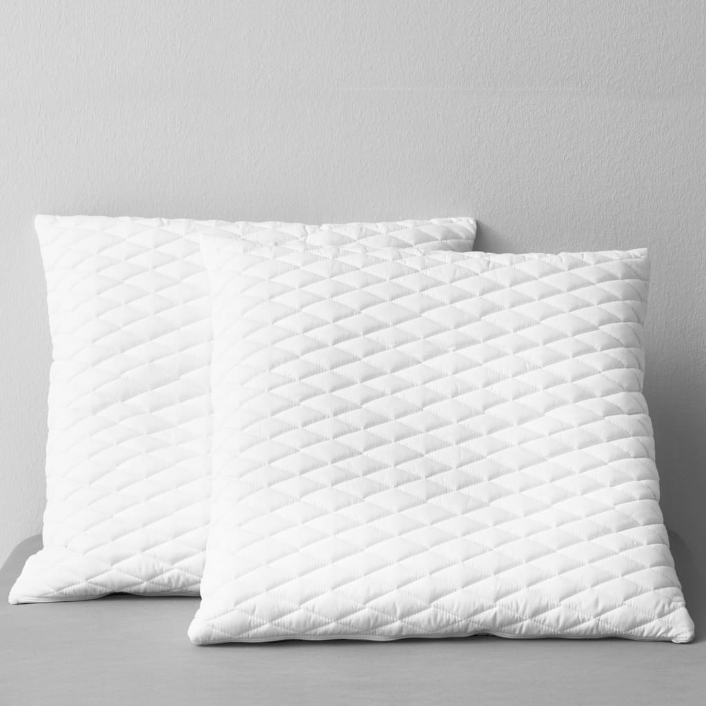 Pillows 2 pcs 80x80x14 cm Memory Foam