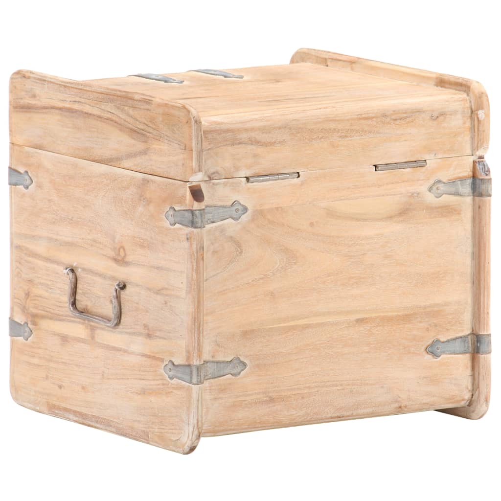 Chest 40x40x40 cm Solid Acacia Wood