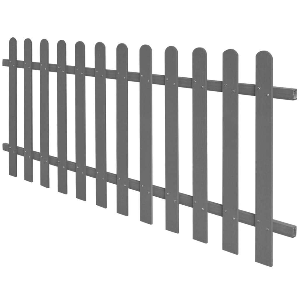 Picket Fence WPC 200x80 cm