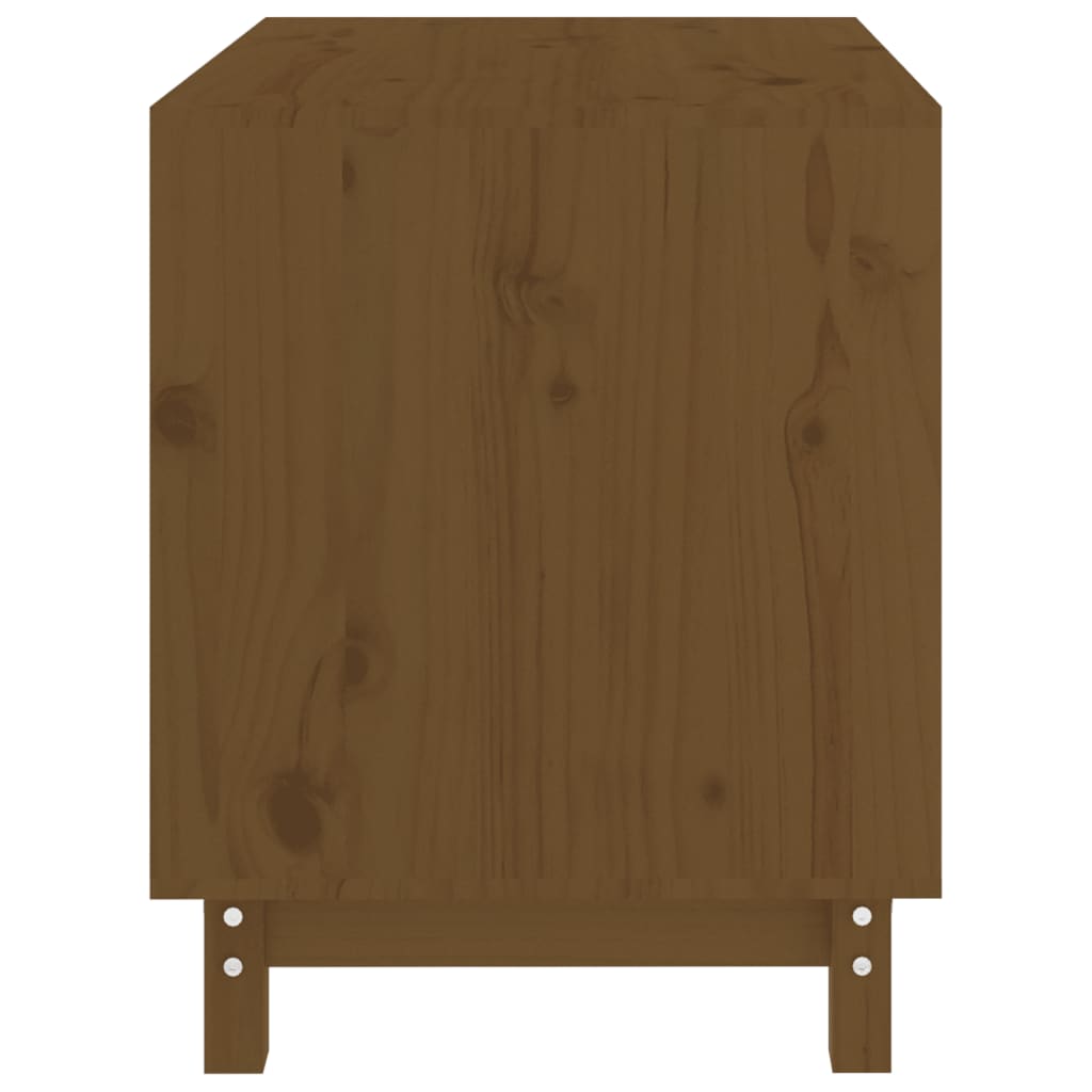 Dog House Honey Brown 70x50x62 cm Solid Wood Pine