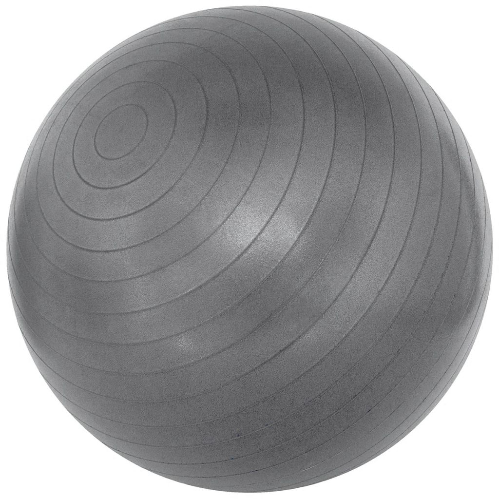 Avento Fitnessball 65 cm Silbern 41VM-ZIL
