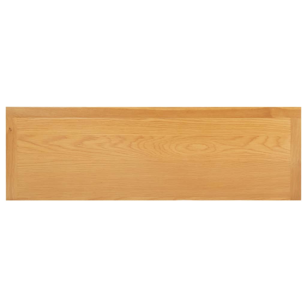 Schubladenschrank 105 x 33,5 x 73 cm Massivholz Eiche  