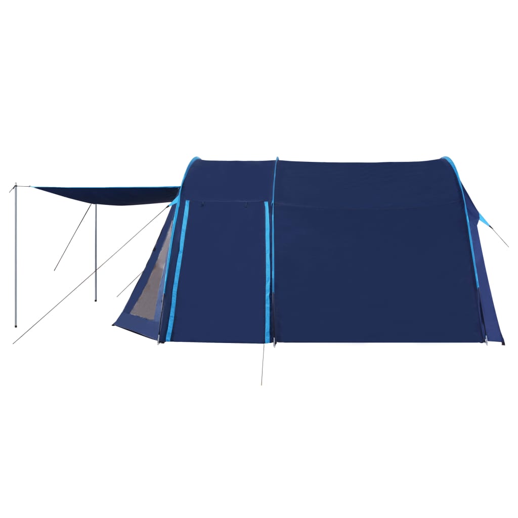 Campingzelt 390×330×195 cm Blau