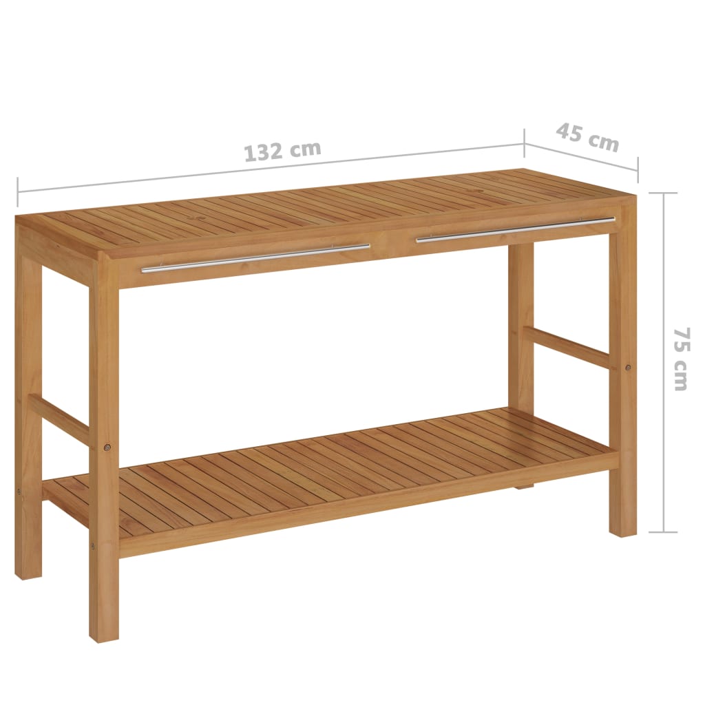 Computertisch Weiss 110x52x88,5 cm Holzwerkstoff