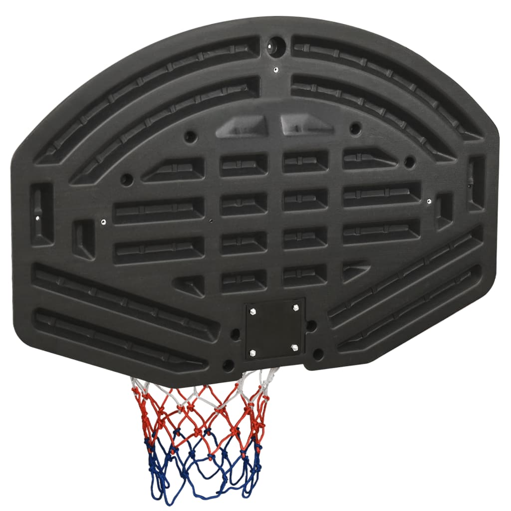 Basketball Backboard Black 90x60x2 cm Polyethene