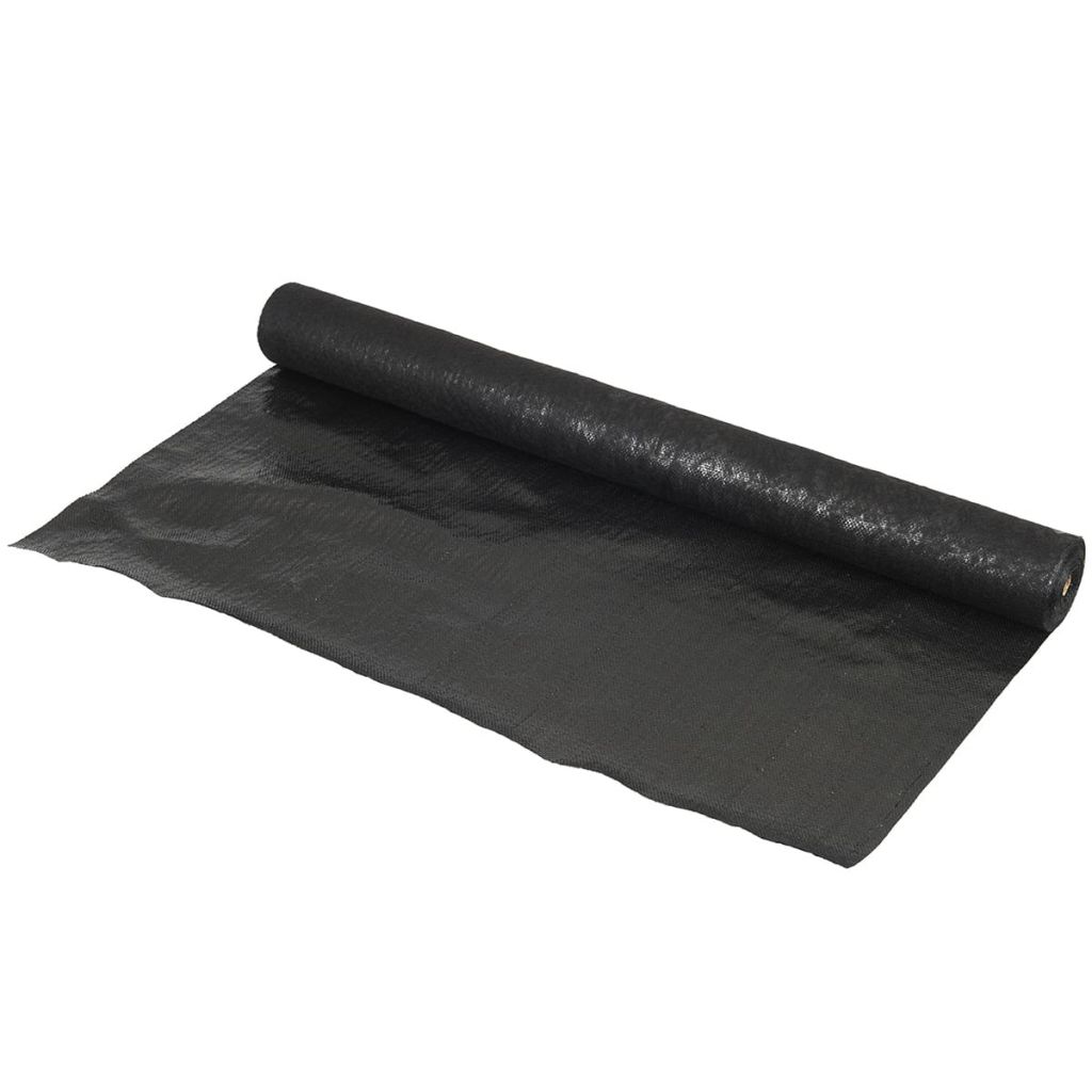 Nature Weed Barrier Fabric with Fleece Layer 0.9x10 m Black 6030229