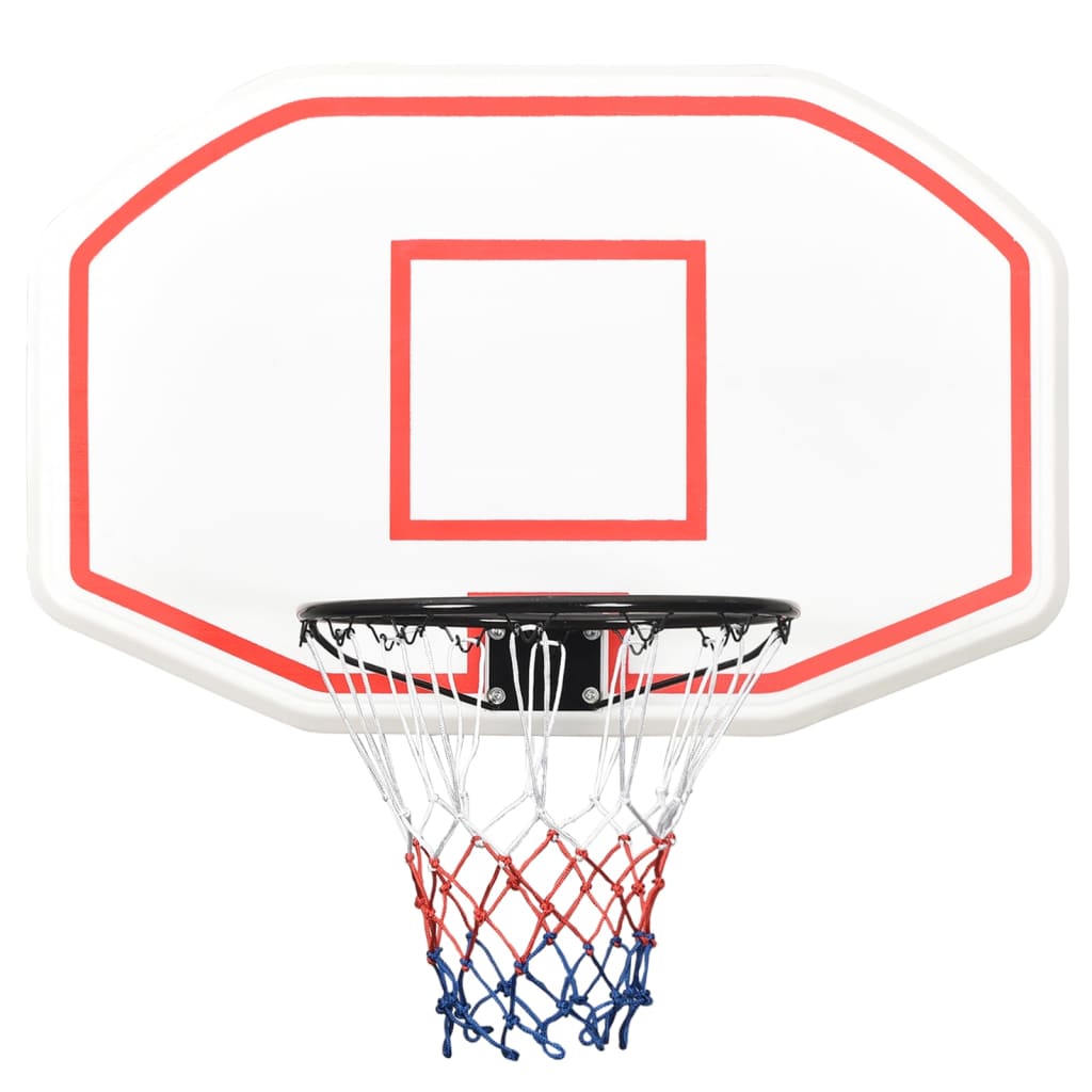 Basketball Backboard White 109x71x3 cm Polyethene