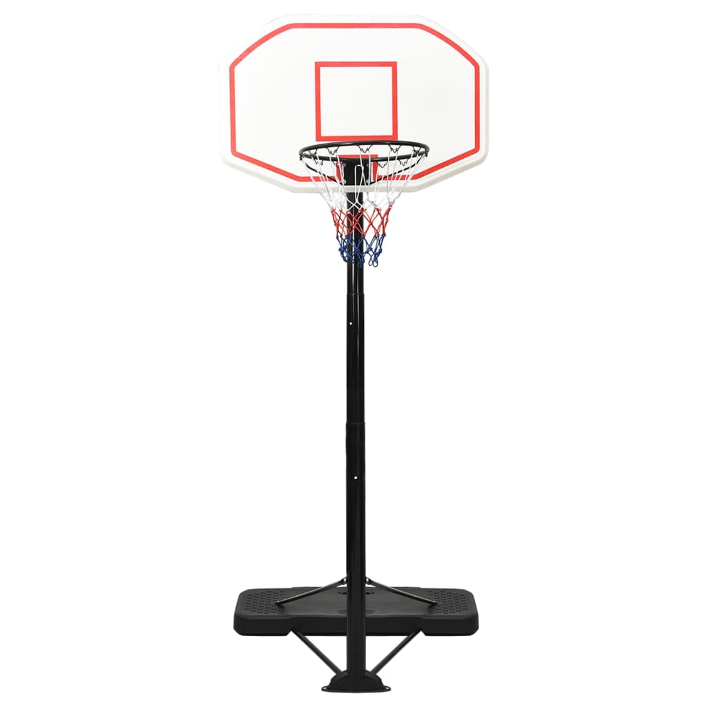 Basketball Stand White 258-363 cm Polyethene