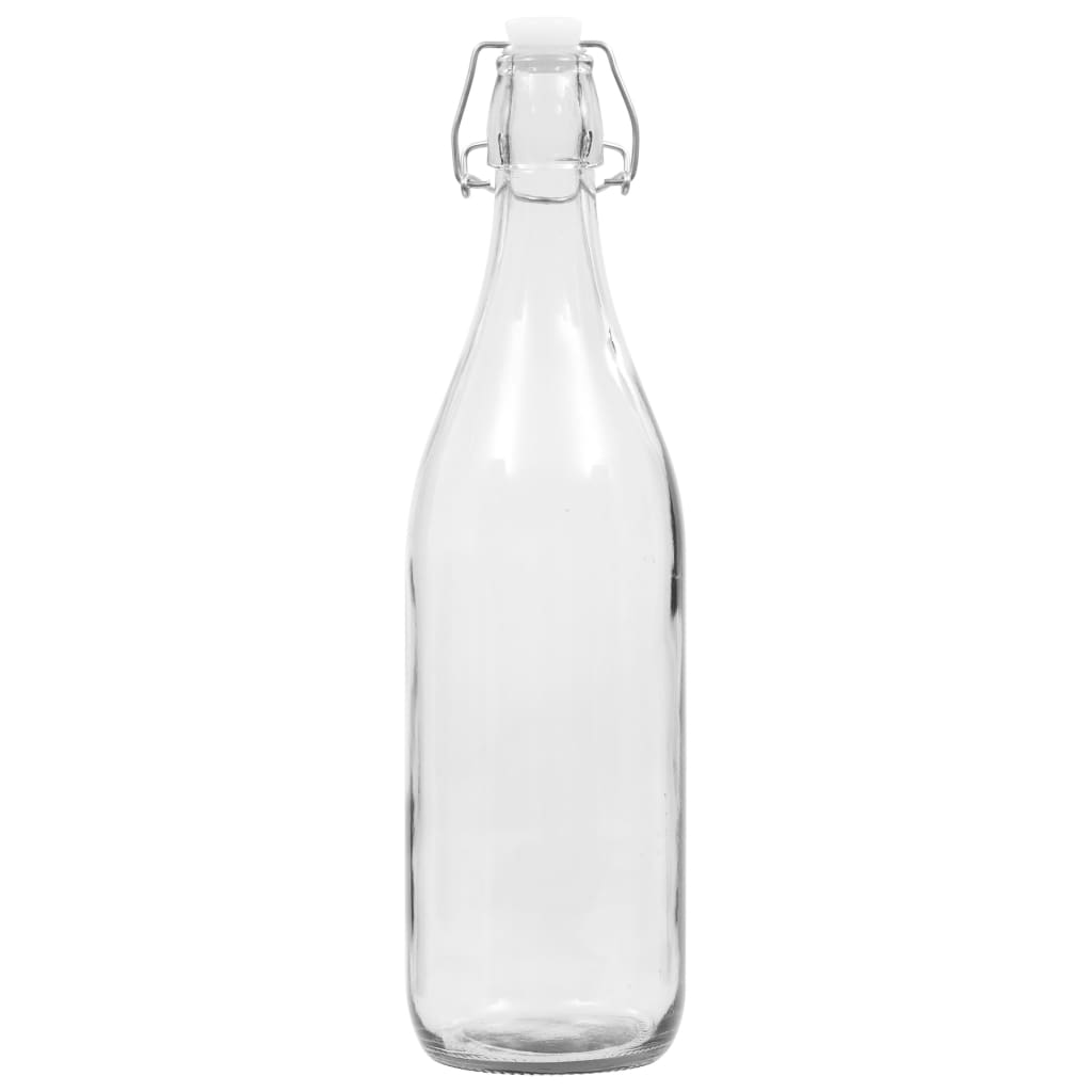 Glasflasche mit Bügelverschluss 12 Stk. 1 L 