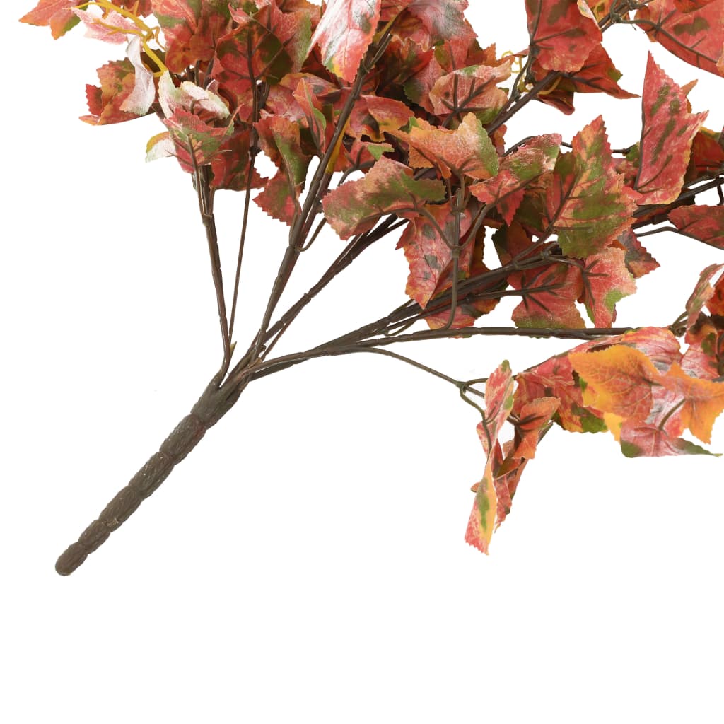Künstliche Blätter Traube 2 Stk. Rot 90 cm
