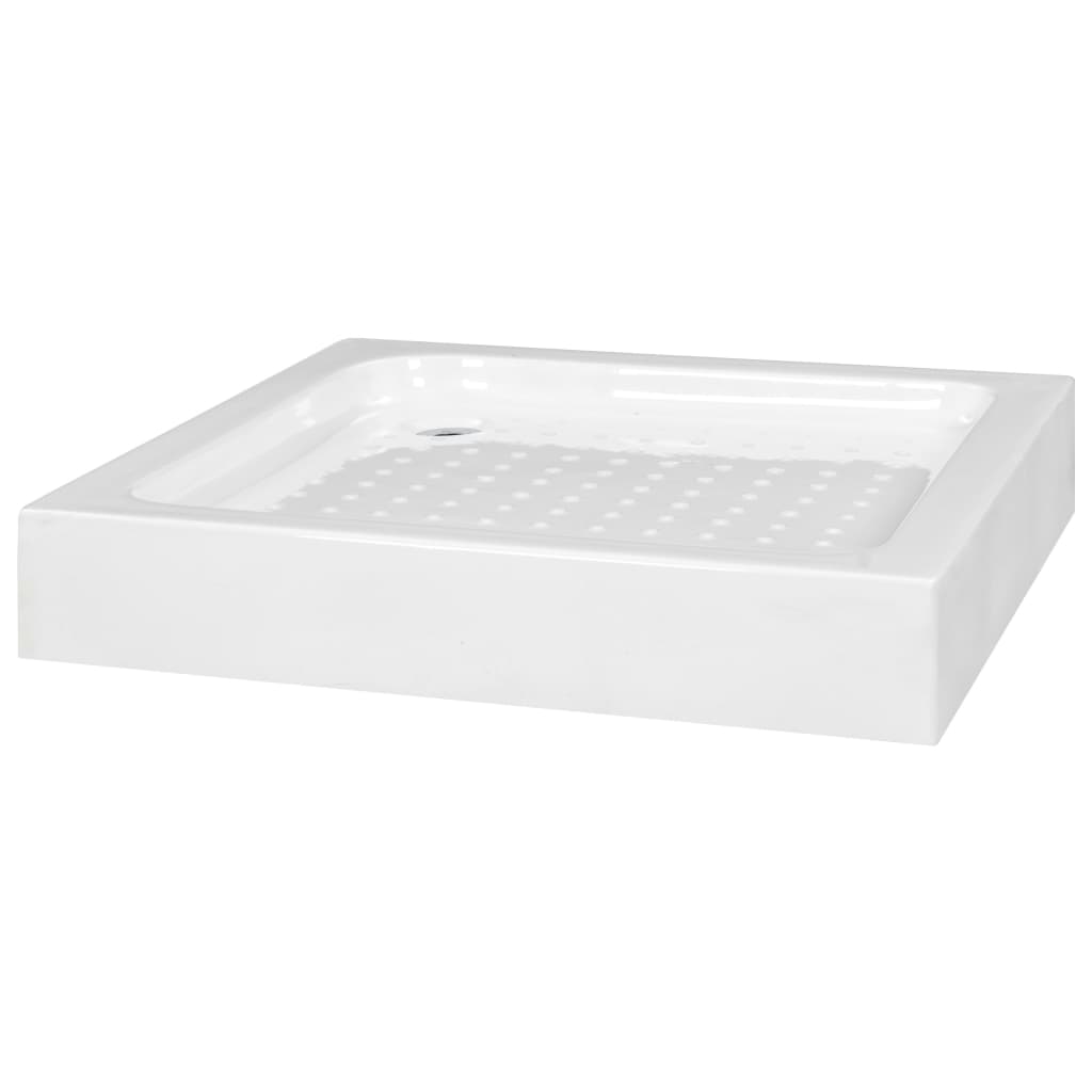 Shower Base Tray 70x70x13.5 cm Acrylic White