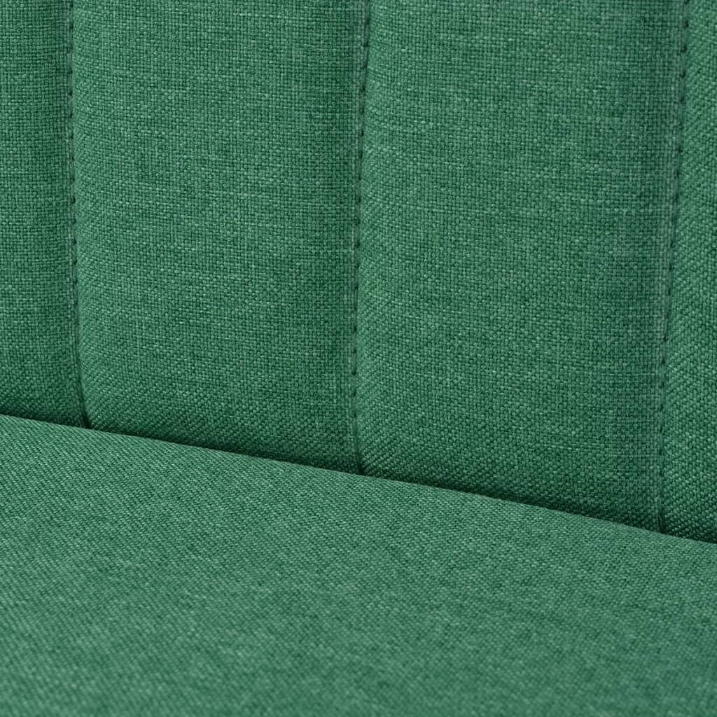 Canapé 117 x 55,5 x 77 cm Tissu Vert 