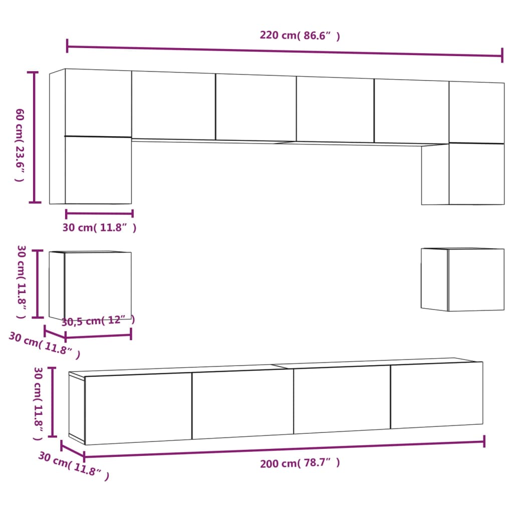 2 Stück Stretch-Tischdecken mit Rand Weiss 120 x 60,5 x 74 cm