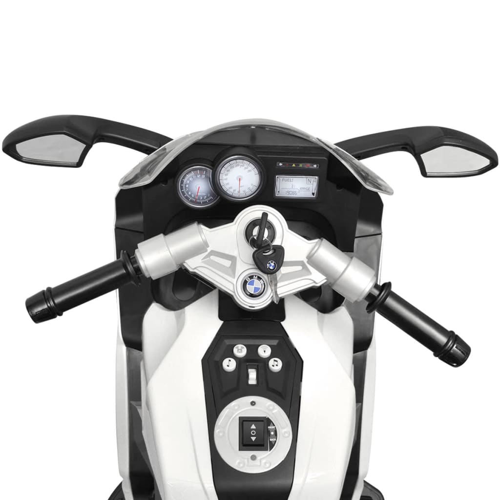 BMW 283 Elektrisches Motorrad für Kinder Weiss 6V