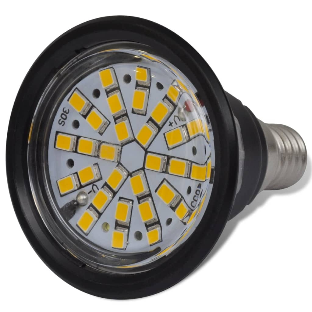 10x Spotlight Set LED 3W E14 Warmweiss Leuchtmittel Lampe